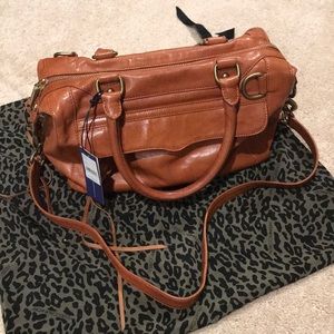 NEW Rebecca Minkoff MAB Mini satchel in brown